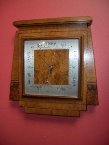 Art Deco barometer