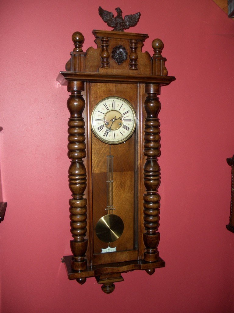 Kienzle, Vienna regulator wall clock Raymond Farrelly Clockmaker