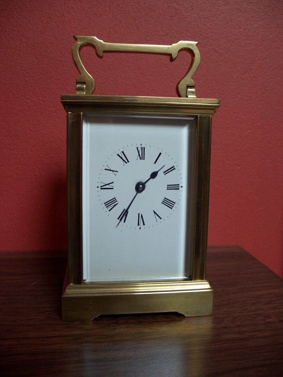 French 8 day carriage clock – SOLD