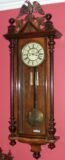 Genossench Germania, Twin weight Vienna wall clock.